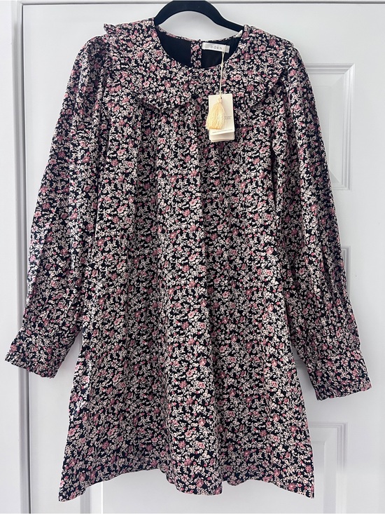 Doen Dresses & Skirts - NWT DÔEN Adalina Ruffled Floral Mini Dress Organic Cotton - Large Boho